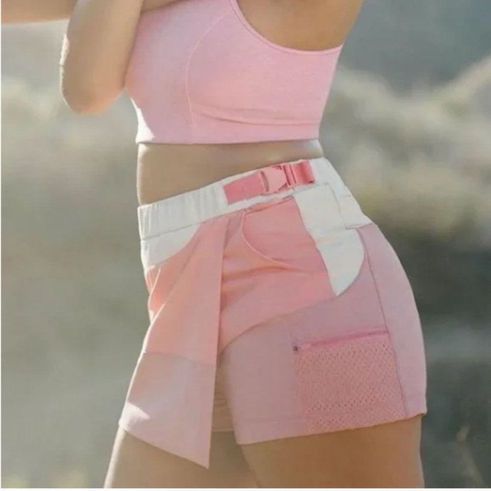 Outdoor Voices Rectrek 3" Skort Oatmeal / Lantana / Venice